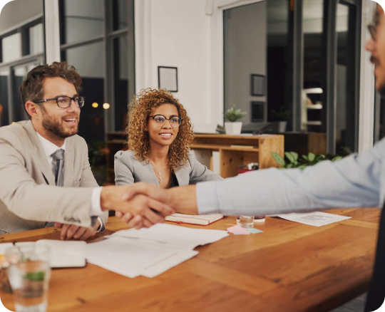 Feche negócios com segurança e rapidez